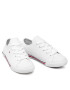 Tommy Hilfiger Кецове Low Cut Lace Up Sneaker T3X4-30692-0890 S Бял - Pepit.bg