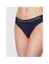 Tommy Hilfiger Класически дамски бикини Bikini UW0UW01566 Тъмносин - Pepit.bg