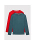 Tommy Hilfiger Комплект 2 блузи Cn Tee UB0UB00309 Цветен Regular Fit - Pepit.bg