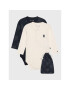 Tommy Hilfiger Комплект 2 чифта боди Monogram KN0KN01593 Цветен Regular Fit - Pepit.bg