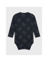 Tommy Hilfiger Комплект 2 чифта боди Monogram KN0KN01593 Цветен Regular Fit - Pepit.bg
