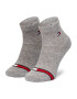 Tommy Hilfiger Комплект 2 чифта дълги чорапи детски 100002319 Сив - Pepit.bg
