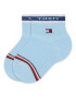 Tommy Hilfiger Комплект 3 чифта дълги чорапи детски 701220278 Син - Pepit.bg