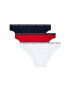 Tommy Hilfiger Комплект 3 чифта класически бикини UW0UW00043 Цветен - Pepit.bg