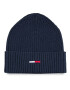 Tommy Hilfiger Комплект шал и шапка Tjw Flag Beanie And Scarf AM0AM11677 Тъмносин - Pepit.bg