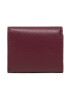 Tommy Hilfiger Малък дамски портфейл Life Med Wallet AW0AW13627 Бордо - Pepit.bg