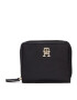 Tommy Hilfiger Малък дамски портфейл My Tommy Idol Med Wallet AW0AW13625 Черен - Pepit.bg