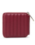 Tommy Hilfiger Малък дамски портфейл Th Timeless Med Wallet Quilted AW0AW13644 Кафяв - Pepit.bg