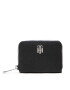 Tommy Hilfiger Малък дамски портфейл Th Element Cc Holder AW0AW12075 Черен - Pepit.bg