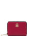 Tommy Hilfiger Малък дамски портфейл Th Element Cc Holder AW0AW12075 Розов - Pepit.bg