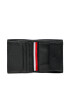 Tommy Hilfiger Малък мъжки портфейл Th Business Leather Trifold AM0AM10984 Черен - Pepit.bg