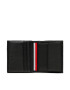 Tommy Hilfiger Малък мъжки портфейл Th Central Trifold AM0AM10613 Черен - Pepit.bg