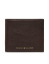 Tommy Hilfiger Малък мъжки портфейл Th Premium Mini Cc Wallet AM0AM10606 Кафяв - Pepit.bg