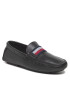 Tommy Hilfiger Мокасини Iconic Rwb Leather Driver FM0FM03761 Черен - Pepit.bg