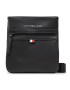 Tommy Hilfiger Мъжка чантичка Essential Pu Mini Crossover AM0AM09505 Черен - Pepit.bg