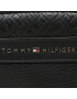 Tommy Hilfiger Мъжка чантичка Th Central Mini Reporter AM0AM11308 Черен - Pepit.bg