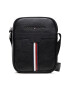 Tommy Hilfiger Мъжка чантичка Th Downtown Mini Reporter AM0AM08428 Черен - Pepit.bg