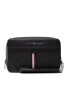 Tommy Hilfiger Мъжка чантичка Th Downtown Pouch AM0AM08430 Черен - Pepit.bg