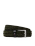 Tommy Hilfiger Мъжки колан Adan Elastic Stripe 35 AM0AM07901 Зелен - Pepit.bg