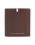 Tommy Hilfiger Мъжки портфейл Th Corp Leather Trifold AM0AM11597 Кафяв - Pepit.bg