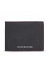 Tommy Hilfiger Мъжки портфейл Th Struc Leather Mini Cc Wallet AM0AM11607 Черен - Pepit.bg