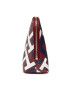 Tommy Hilfiger Несесер Iconic Tommy Washbag Mono AW0AW13664 Червен - Pepit.bg