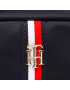 Tommy Hilfiger Несесер Poppy Make Up Case Corp AW0AW11613 Тъмносин - Pepit.bg