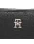 Tommy Hilfiger Несесер Th Emblem Washbag AW0AW14650 Черен - Pepit.bg