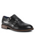 Tommy Hilfiger Обувки Monk Straps Brogue Leather Shoe FM0FM03036 Черен - Pepit.bg