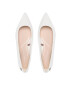 Tommy Hilfiger Балеринки Th Pointed FW0FW07242 Бял - Pepit.bg