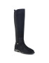 Tommy Hilfiger Офицерки Essential Flat Long Boot FW0FW05194 Тъмносин - Pepit.bg