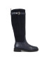 Tommy Hilfiger Офицерки Casual Essential Belt Longboot FW0FW07480 Син - Pepit.bg