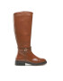 Tommy Hilfiger Офицерки Leather Belt Longboot FW0FW06758 Кафяв - Pepit.bg