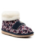 Tommy Hilfiger Пантофи Boot Slipper Monogram FW0FW06717 Тъмносин - Pepit.bg
