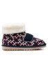Tommy Hilfiger Пантофи Boot Slipper Monogram FW0FW06717 Тъмносин - Pepit.bg
