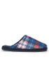 Tommy Hilfiger Пантофи Hilfiger Warm Check Homeslipper FM0FM04770 Син - Pepit.bg