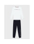 Tommy Hilfiger Пижама Basic UB0UB00406 Бял Regular Fit - Pepit.bg