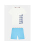 Tommy Hilfiger Пижама UB0UB00479 Бял Regular Fit - Pepit.bg