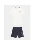 Tommy Hilfiger Пижама UB0UB00494 Бял Regular Fit - Pepit.bg
