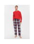 Tommy Hilfiger Пижама UM0UM02988 Червен Regular Fit - Pepit.bg