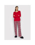Tommy Hilfiger Пижама UW0UW03494 Червен Regular Fit - Pepit.bg