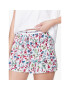 Tommy Hilfiger Пижама UW0UW04149 Бял Regular Fit - Pepit.bg