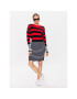 Tommy Hilfiger Плетена рокля Colorblock Stripe WW0WW37949 Цветен Relaxed Fit - Pepit.bg