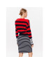 Tommy Hilfiger Плетена рокля Colorblock Stripe WW0WW37949 Цветен Relaxed Fit - Pepit.bg