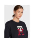 Tommy Hilfiger Плетена рокля Terry Monogram WW0WW37442 Тъмносин Regular Fit - Pepit.bg