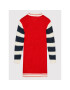 Tommy Hilfiger Плетена рокля Bold KG0KG06116 D Червен Regular Fit - Pepit.bg