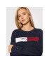 Tommy Hilfiger Плетена рокля Graphic WW0WW31483 Тъмносин Regular Fit - Pepit.bg