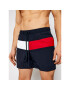 Tommy Hilfiger Плувни шорти Medium Drawstring UM0UM02055 Тъмносин Regular Fit - Pepit.bg