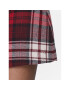 Tommy Hilfiger Пола тип трапец Tartan WW0WW39739 Червен Regular Fit - Pepit.bg