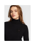 Tommy Hilfiger Поло WW0WW35892 Черен Regular Fit - Pepit.bg